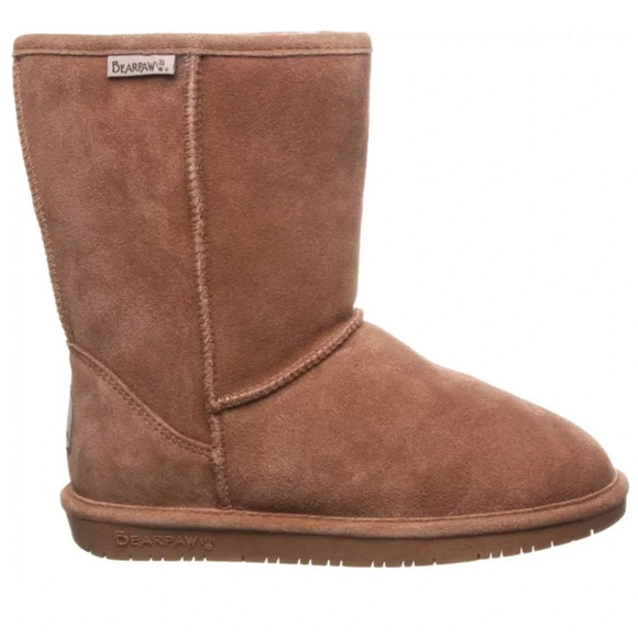 BEARPAW Eva Short Boots NIB - Picture 4 of 9